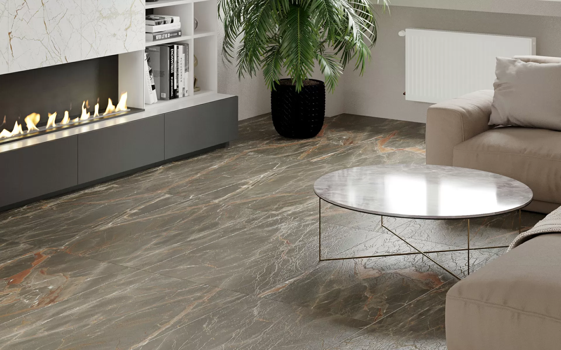 Керамогранит BARI синий Ретт. 60х120