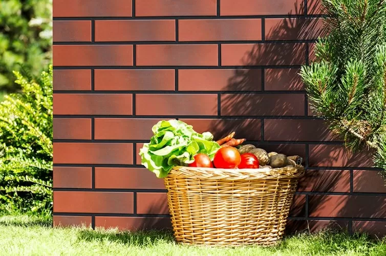Плитка 5258 Burgund podloga gladka 300x300x11
