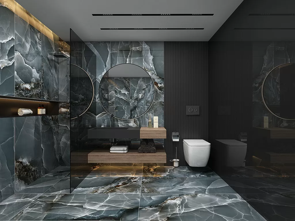 Керамогранит Agate Dark Polished 60x120