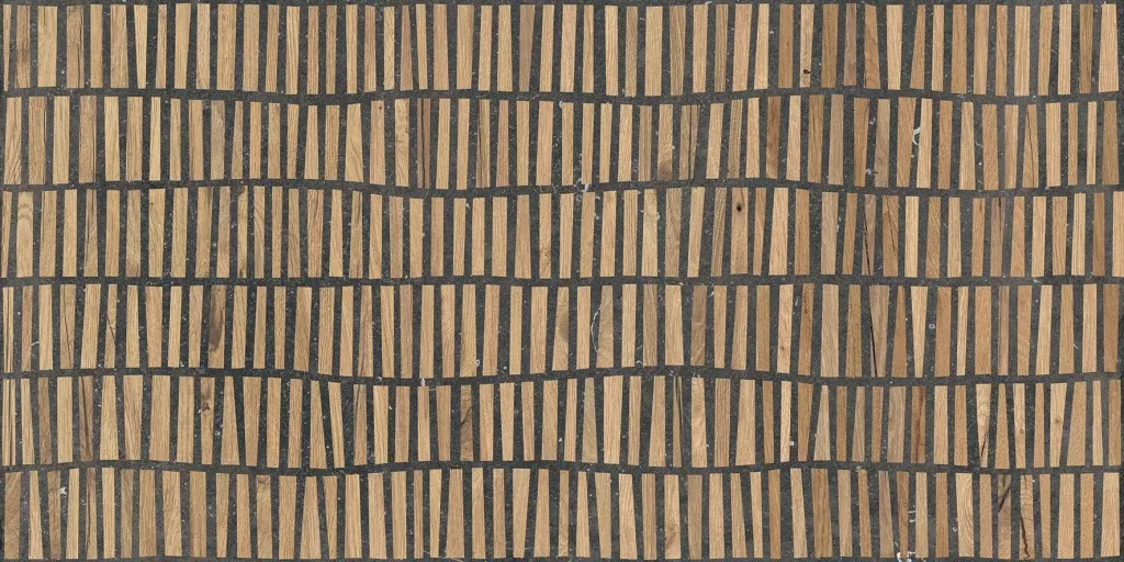 Керамогранит 0004880 Nordik Stone Domino Black Nat Rett 60x120