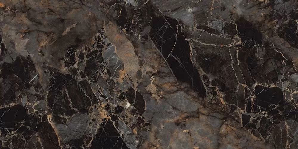 Керамогранит Rock 2005 Dark Gold Carving Polished 60x120