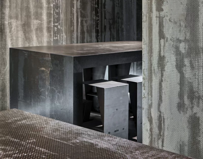 Керамогранит LAMF008412 I Metalli Plutonio 1000x3000x3.5