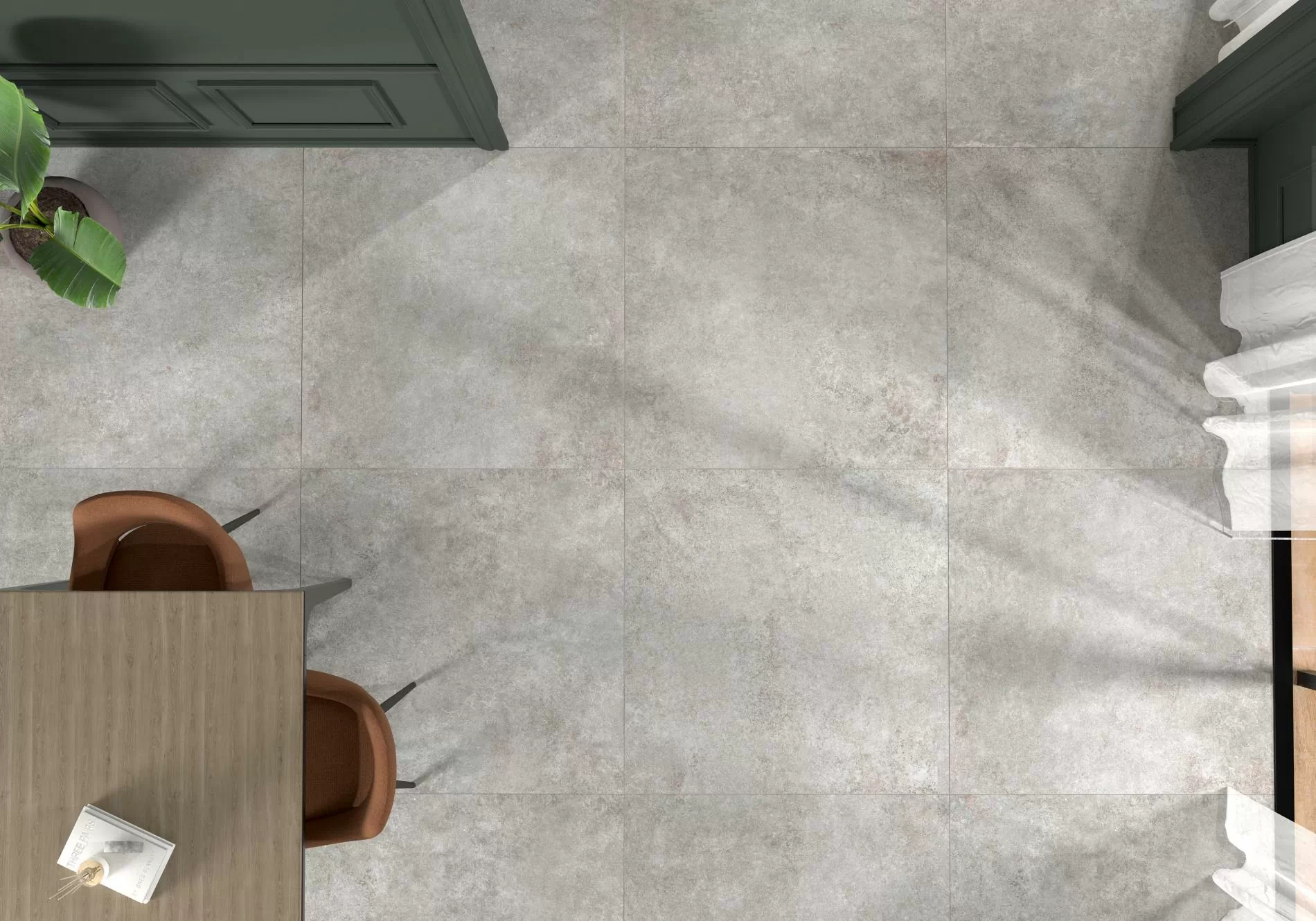 Плитка Odeon Gris Decor Rec 30x90
