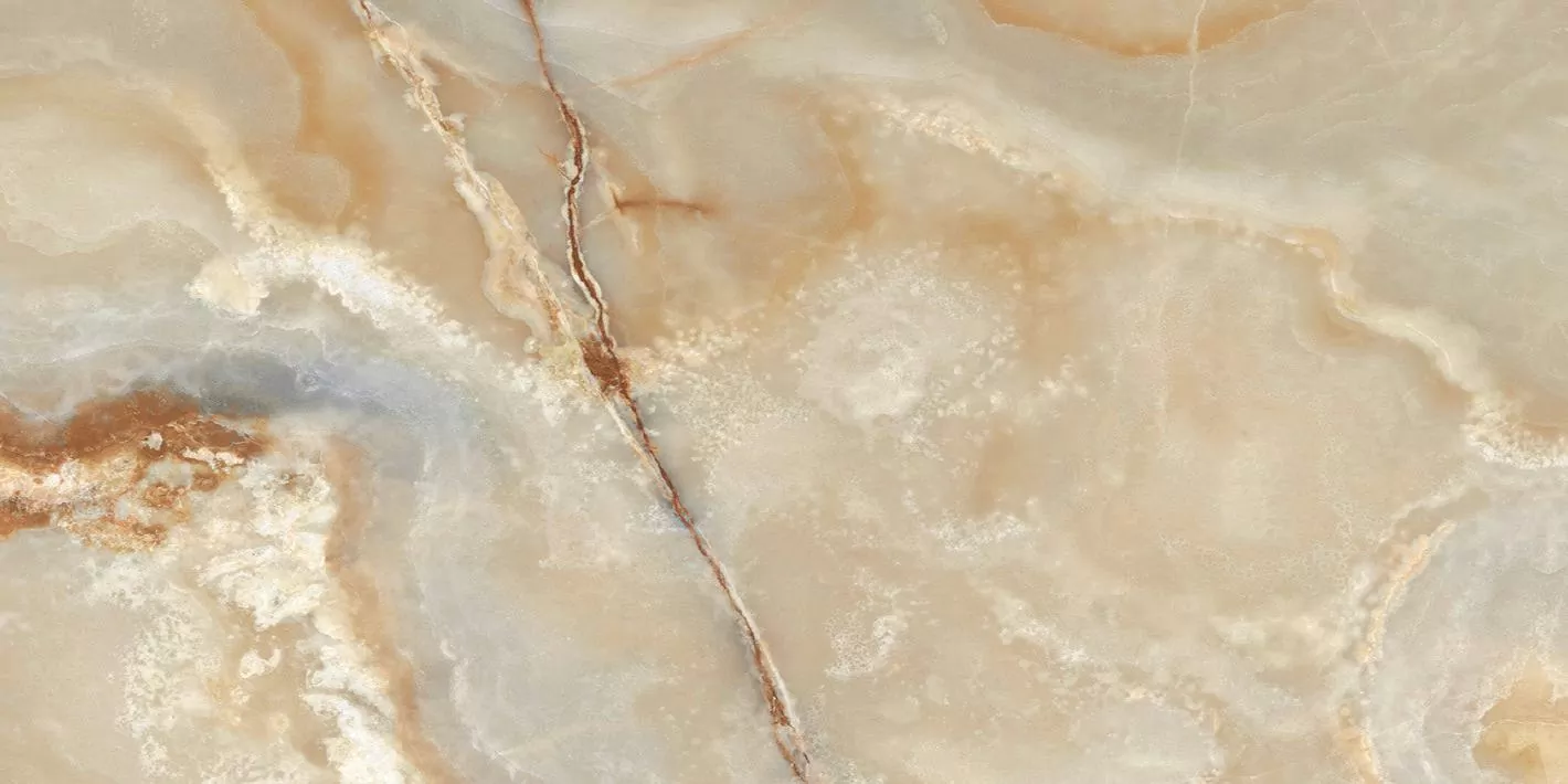Керамогранит 765956 Onyx&More Golden Onyx Satin Ret 6mm 60x120