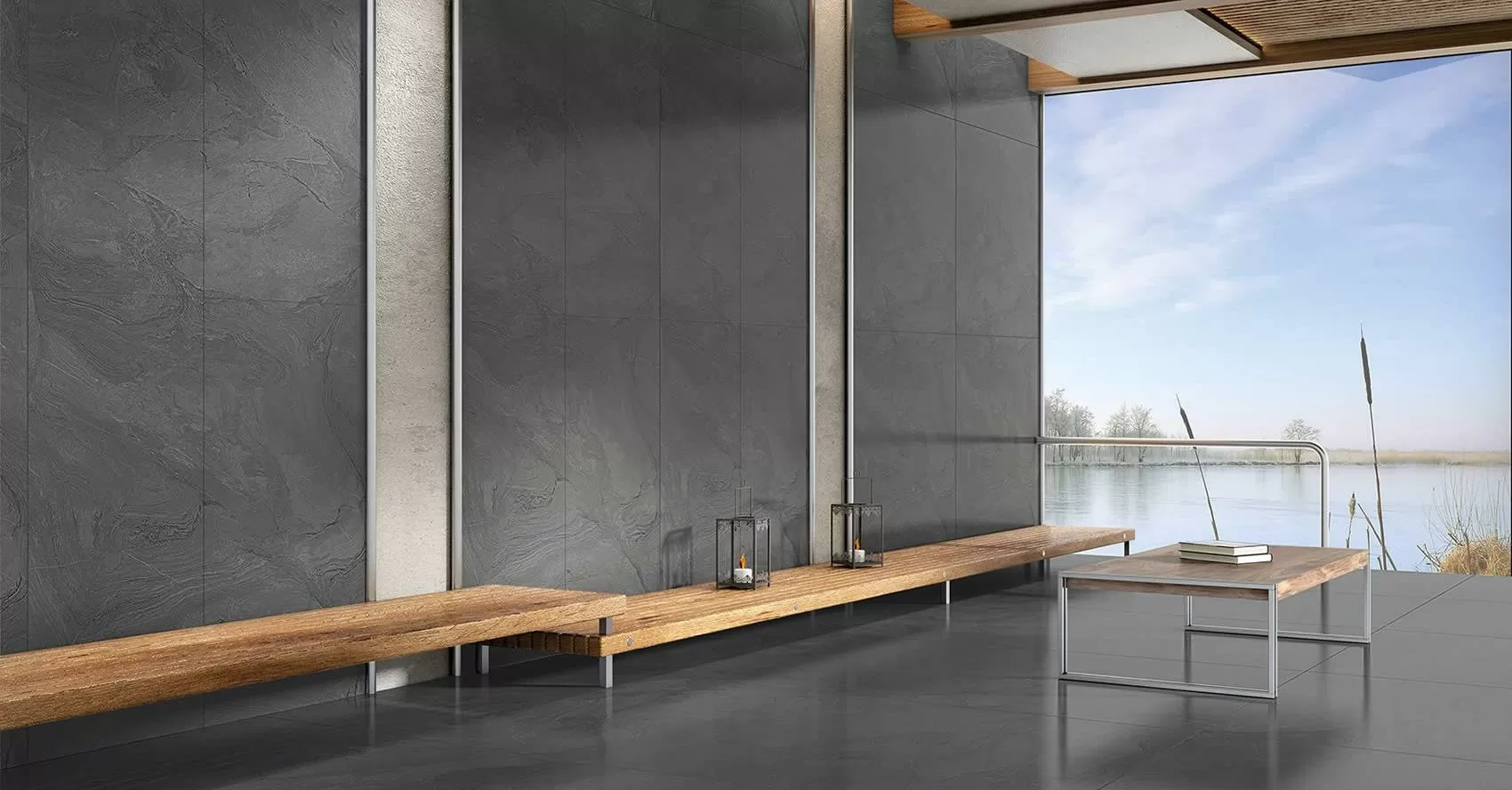 Керамогранит Atlantis Vizon Parlak Nano Rectified 120x240