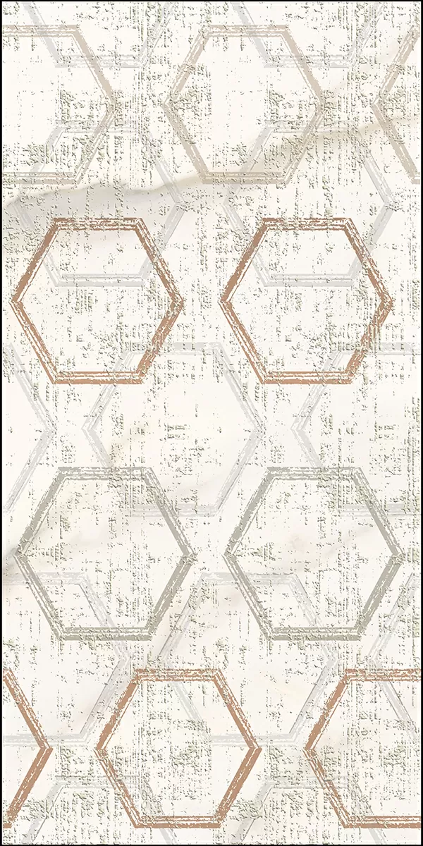 Плитка 589002003 Декор Apulia Oro Hexagone 31,5х63