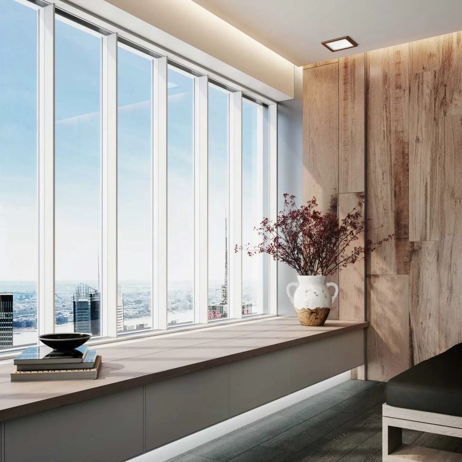 Керамогранит DL550500R Про Вуд бежевый светлый декорированный обрезной 30x179