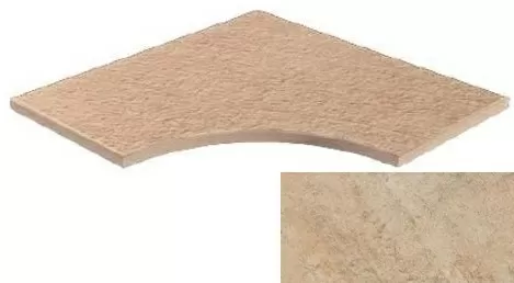 Керамогранит 620090000576 Landstone Gold Bordo Curvilineo Round 30 60x60