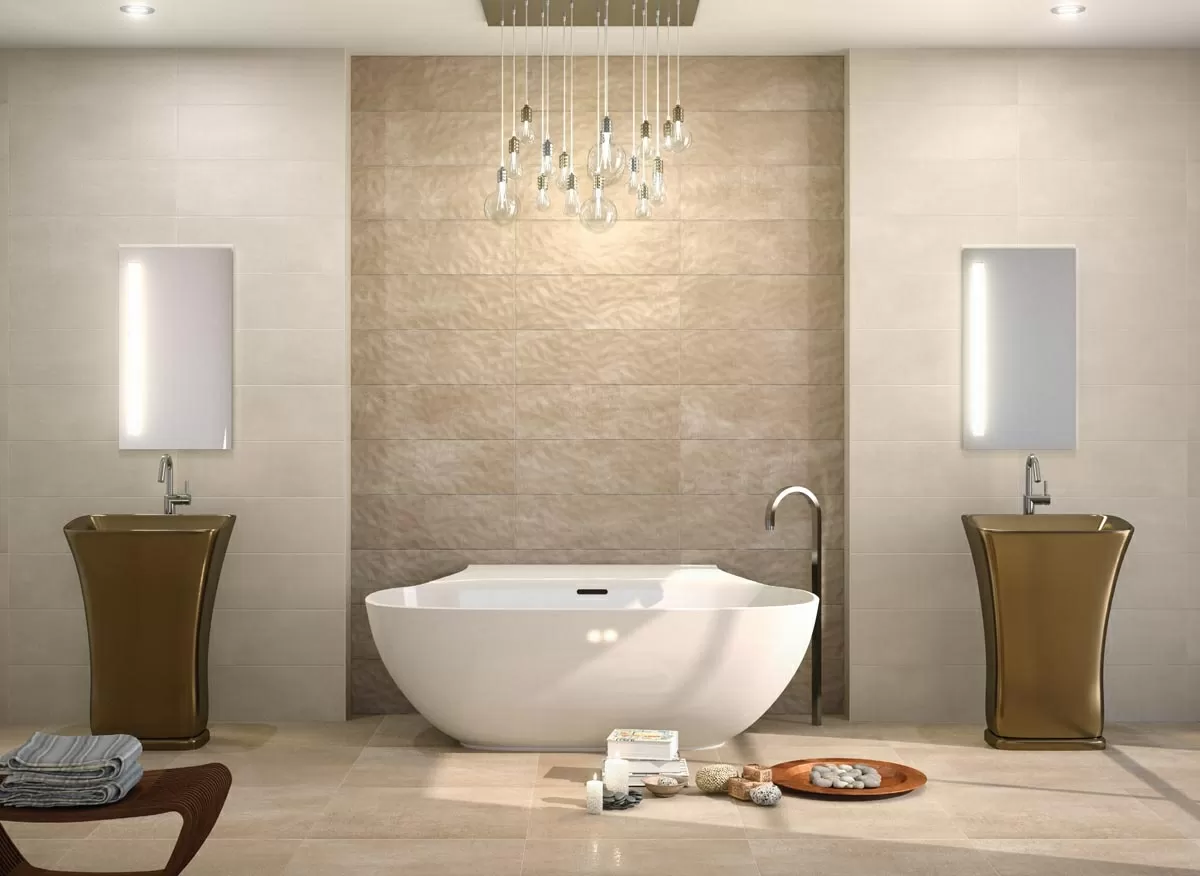 Плитка 2212 Decor Beige Lineal Agata 22,5х67,5