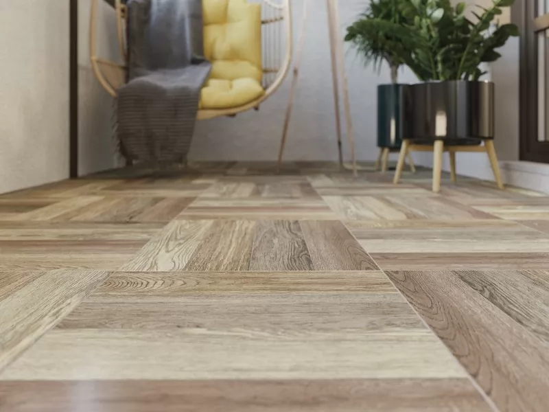 Керамогранит A15996 Woodstory многоцветный рельеф 42x42