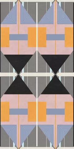 Керамогранит 769440 Chimera Decoro Radici Grigio Mat Ret 6mm 120x240