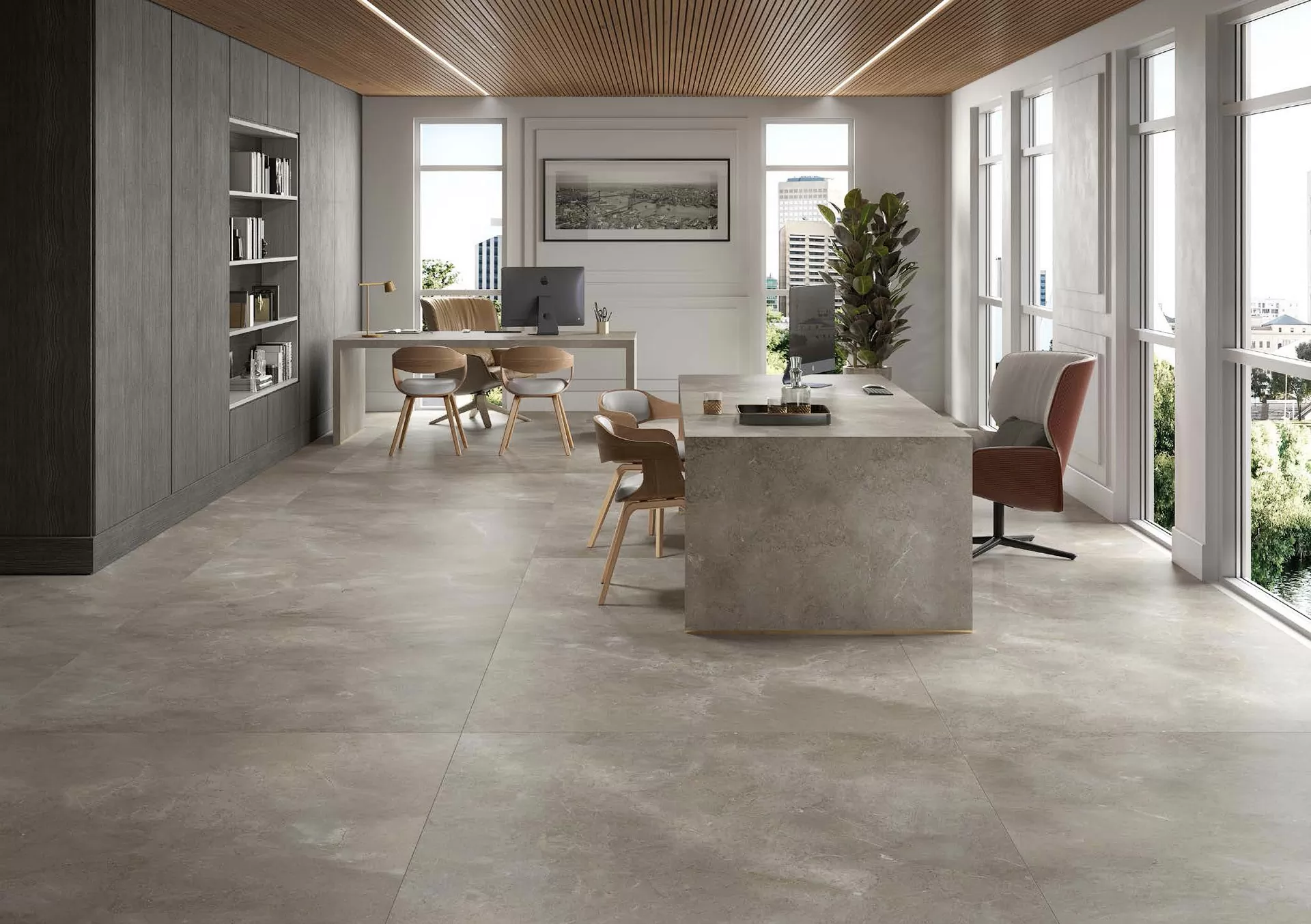 Керамогранит P175593MF6 Art Stone Intensive White Naturale 75x150