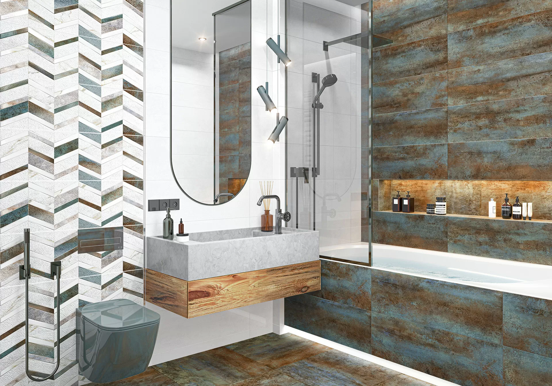 Керамогранит GFA114OXD00L Oxide лаппатированный 570x1140x7.5