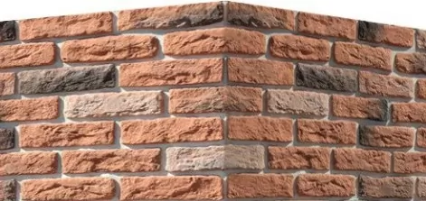 Искусственный камень 315-45 Брюгге брик угол 8x19x6.5