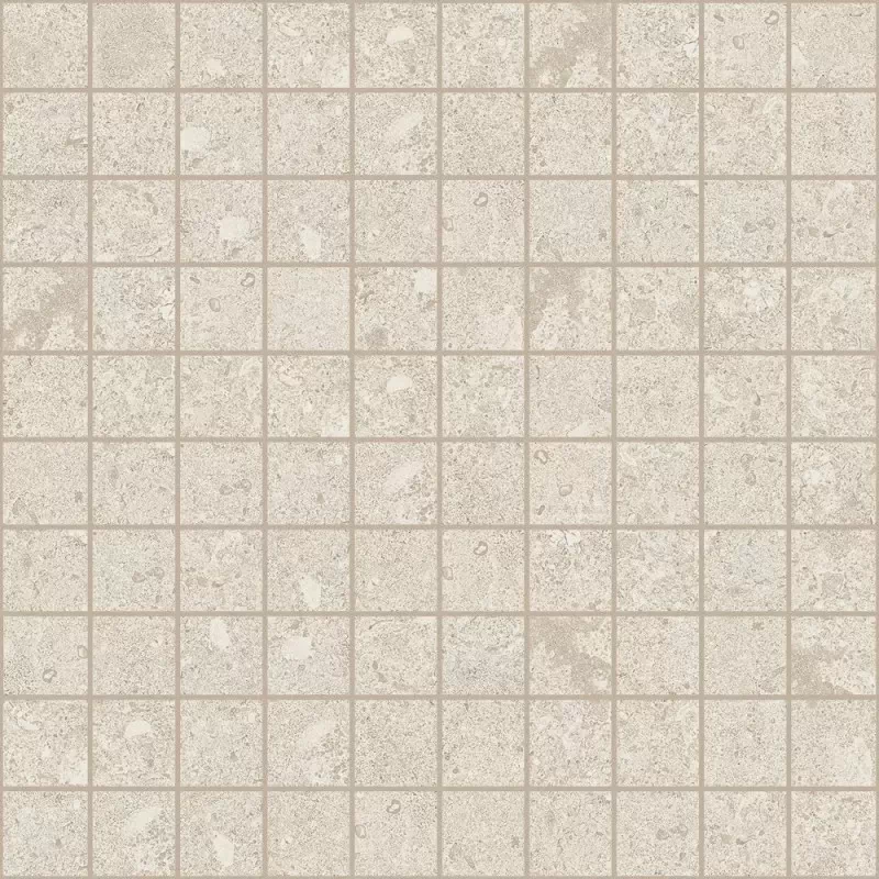 Мозаика 767031 Elemental White Limestone Mosaico Luc 3x3 30x30