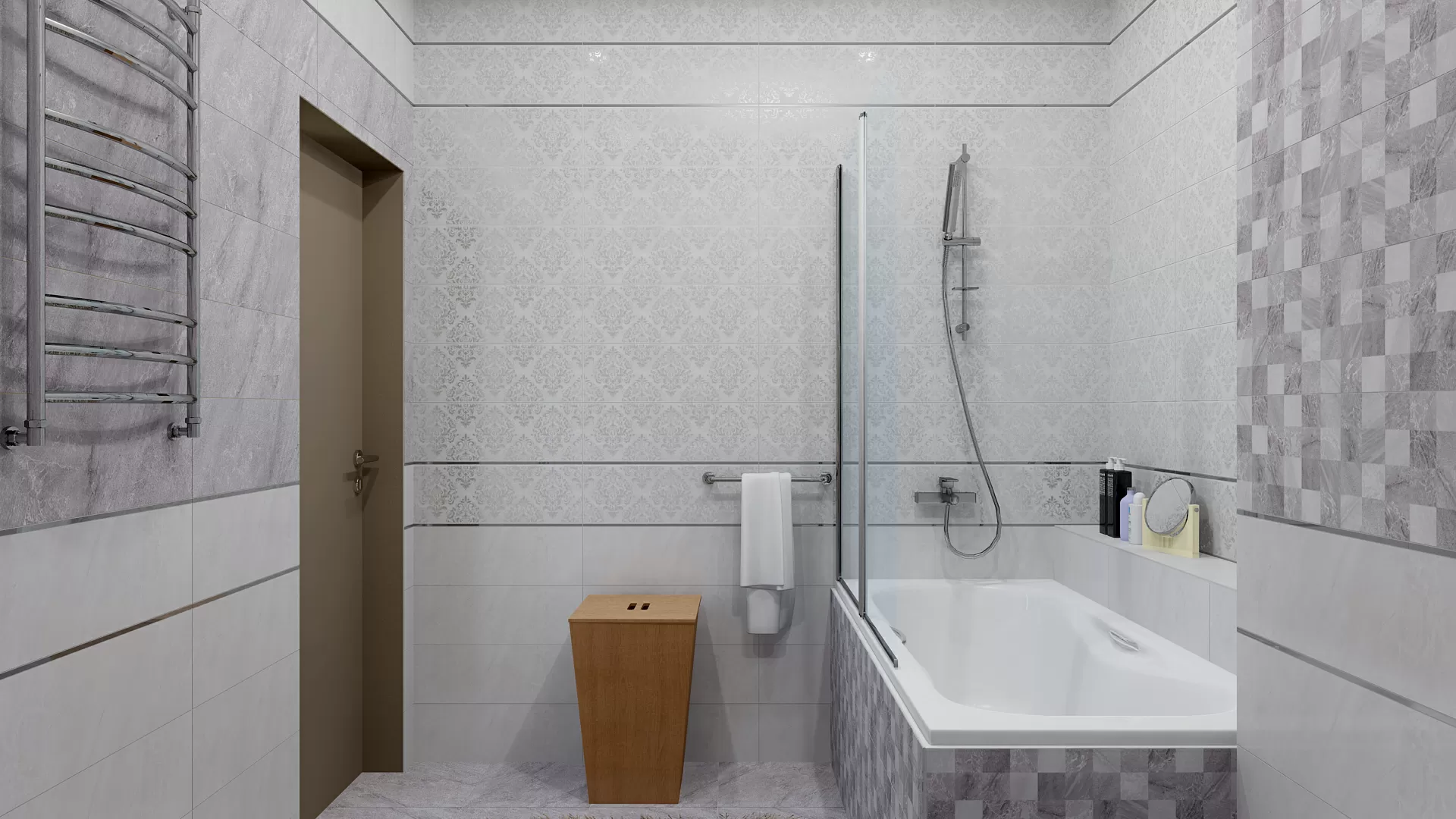 Керамогранит Мармара серый 40х40x0,7