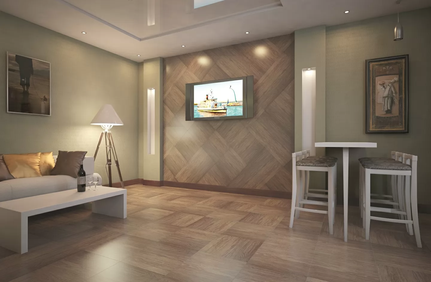 Керамогранит Oxford light PG 03 45x45