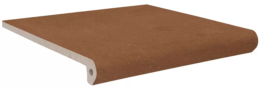 Клинкерная плитка Ступень фронтальная Portland ML С-3 Lava 33x33