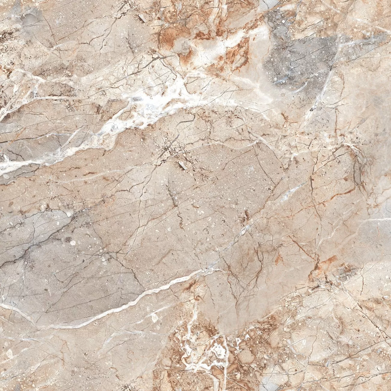 Керамогранит Ascrain Breccia Glossy 60x60