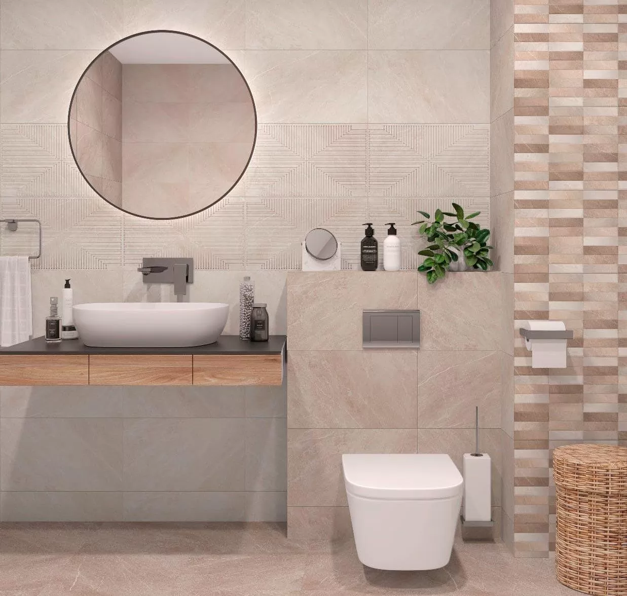 Керамогранит 010400001075 Tibet beige PG 01 45x45