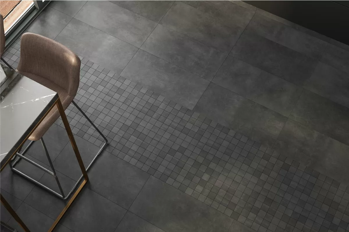 Керамогранит TH5A406 Плинтус Townhouse темно-серый 7x59,8