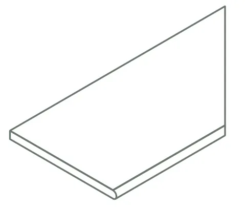 Керамогранит 620090001166 Avantgarde X2 Black Bordo Round DX 30x120