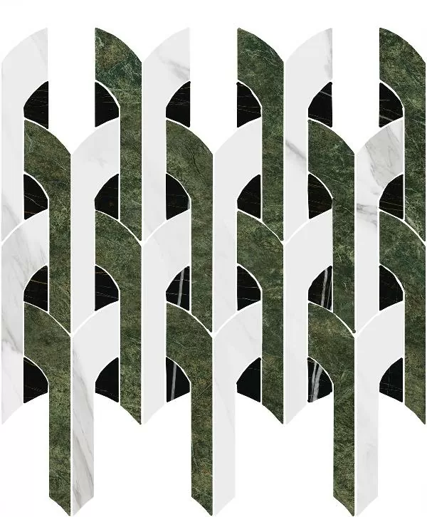 Керамогранит ID148 Риальто Нобиле 2 наборный лаппатированный 34,5x30