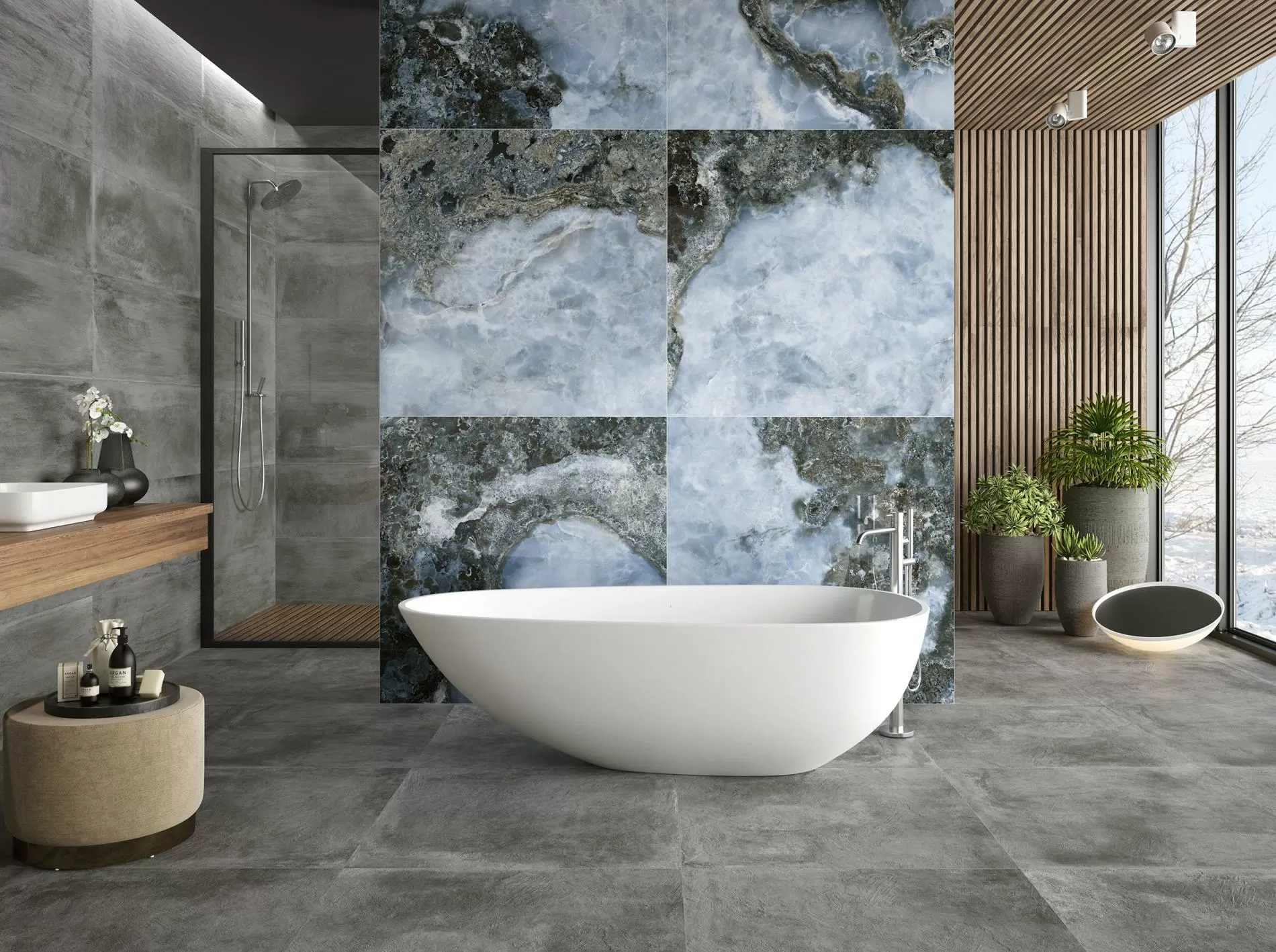 Мозаика MALLA HEX CR. LUX DANAE NAVI 32,5x22,5