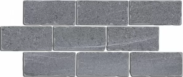 Керамогранит BR023 Роверелла серый мозаичный 34.5x14.7