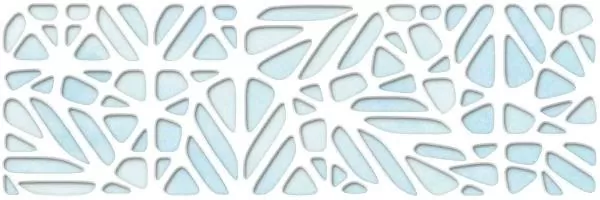 Плитка R0001394 Sirio Art Blue Gloss 20x60