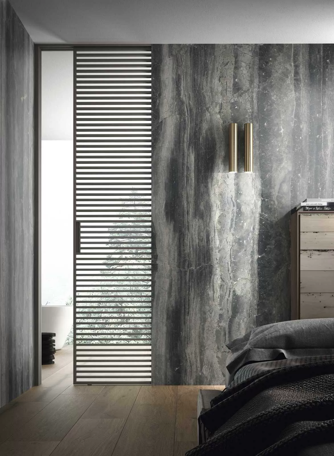 Керамогранит MENX Grande Marble Look Elegant Black Lux 120х280