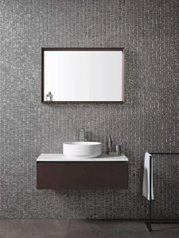 Мозаика L244008671 Gravity Aluminium Hexagon Gold 30.7x30.4x04