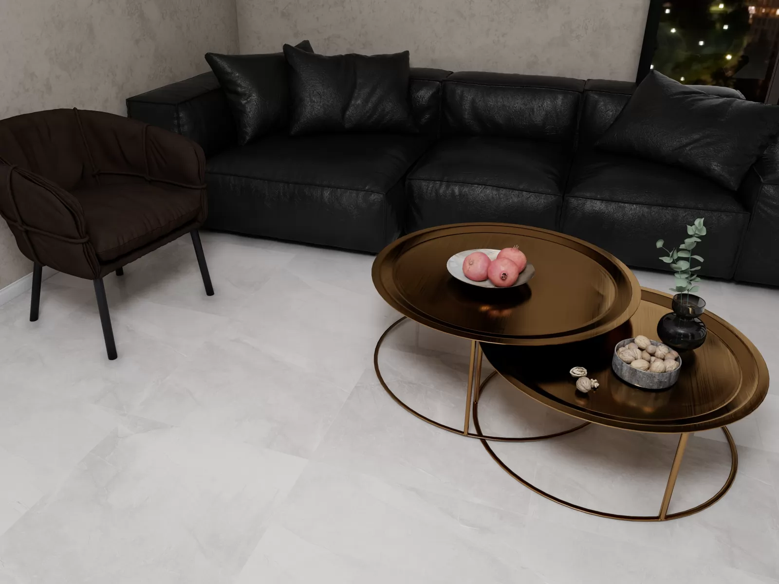 Керамогранит Azul White 60x60