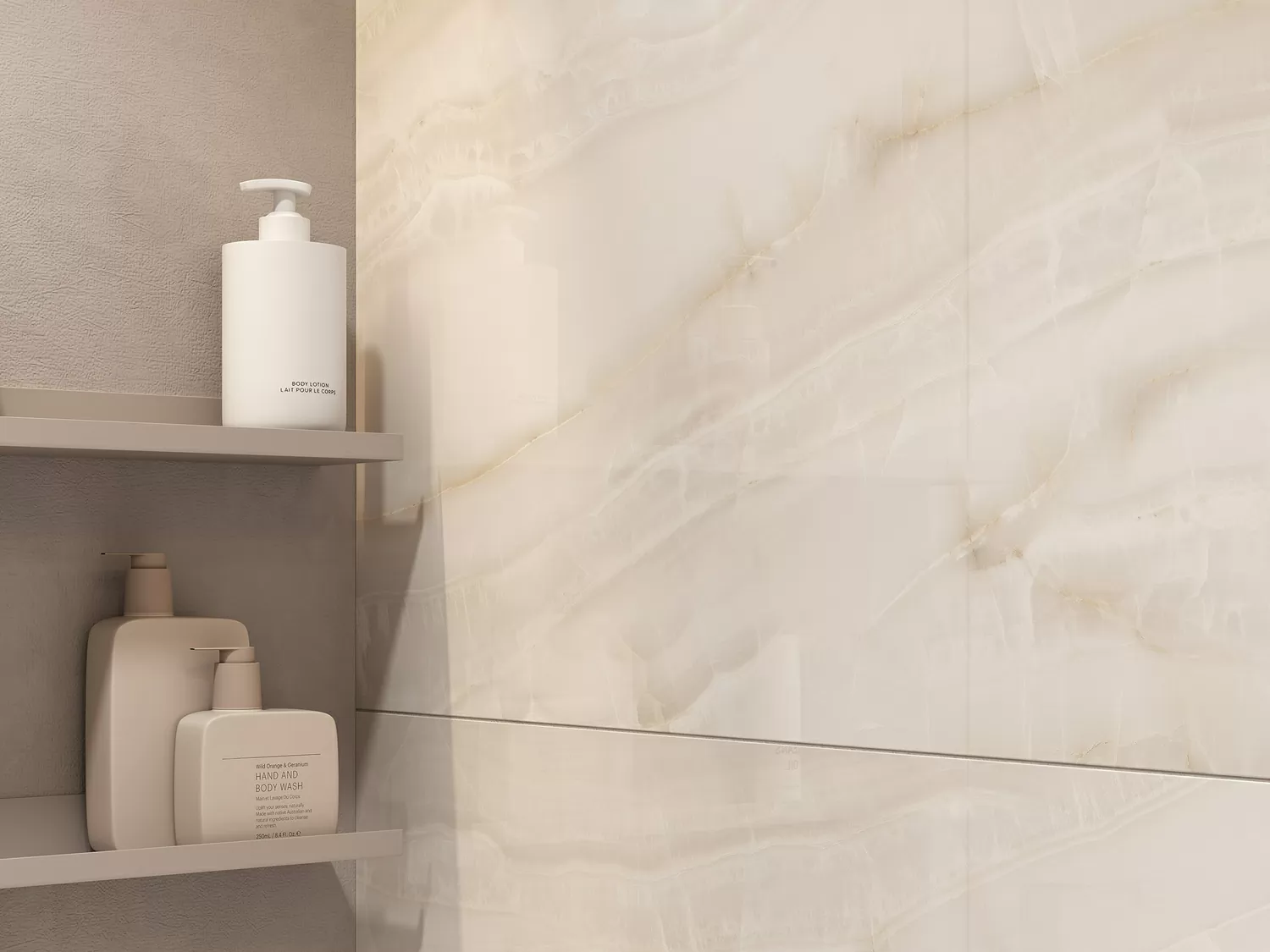 Керамогранит 17129 Madeira Onyx полированный бежевый ректификат 60x120