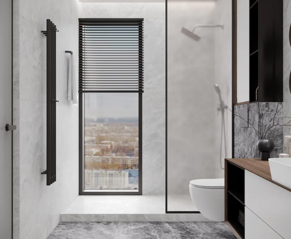 Керамогранит LP6012G0111R Bohemian Ash тёмно-серый матовый карвинг 59,5х119,1