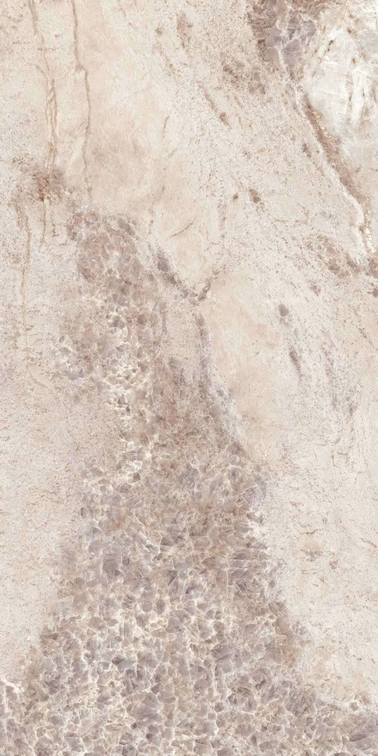 Керамогранит L175373MF6 Gemstone Gem Rose Lucido 75x150