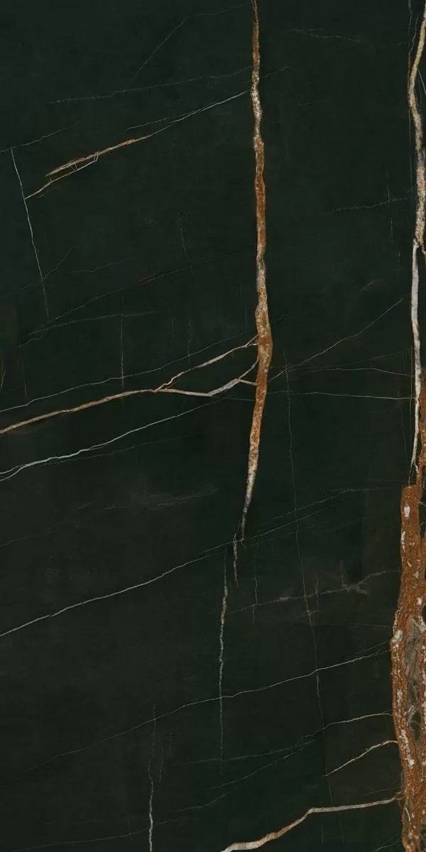 Керамогранит Lusso Nero Lappated / Люссо Неро Лаппатированная 60x120