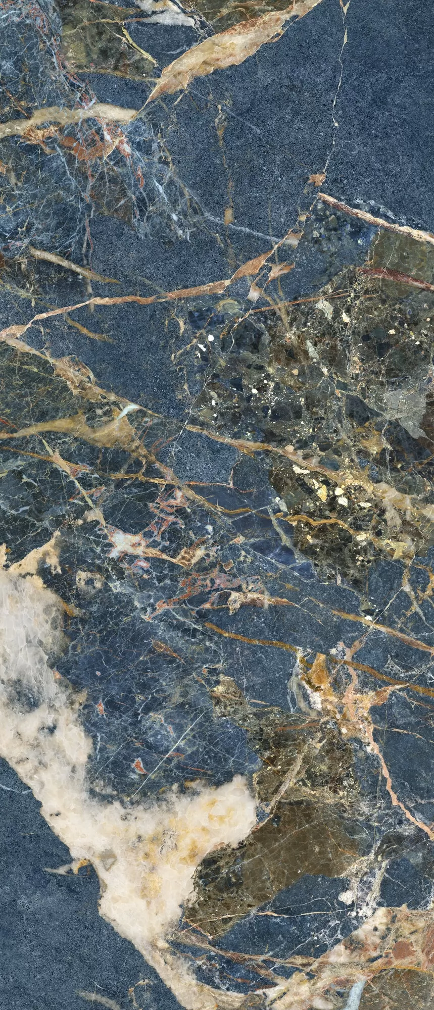 Керамогранит A039588 Icaro Blue Marble Pol Rect 120x280
