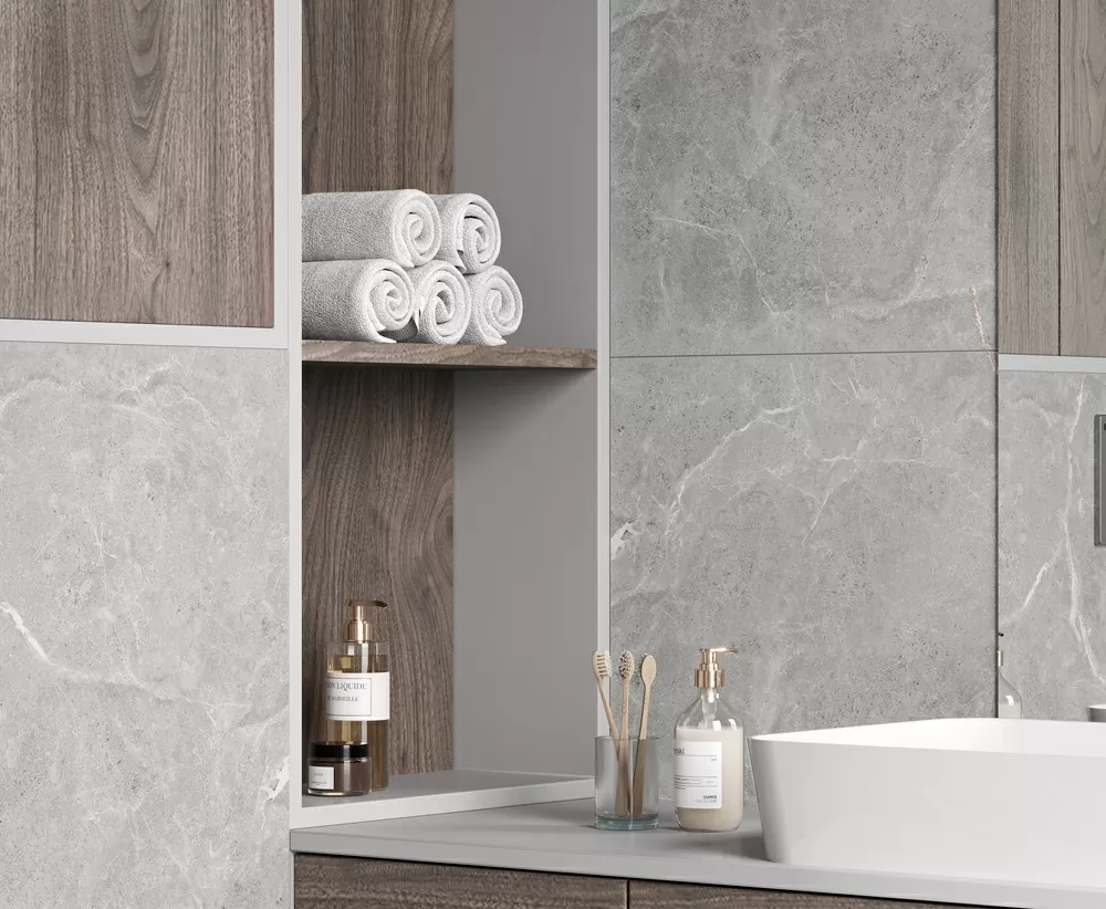 Керамогранит Stone Cool Grey Серый Полированный 60х120