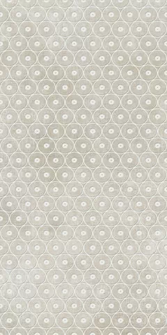 Керамогранит 752600 Tesori Decoro Anelli Bianco Semp. 6mm 120x240