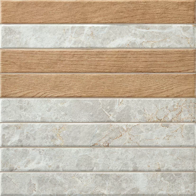 Плитка Capri Brick White Mix 35x35