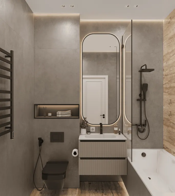 Керамогранит B4482M Beton Grey Mat 60x120