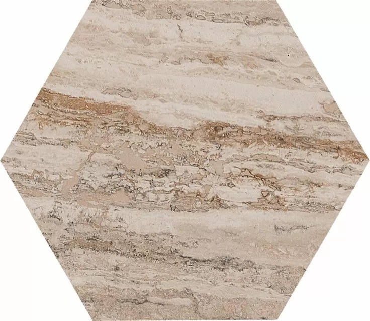 Керамогранит MMHU Allmarble Travertino 21x18.2