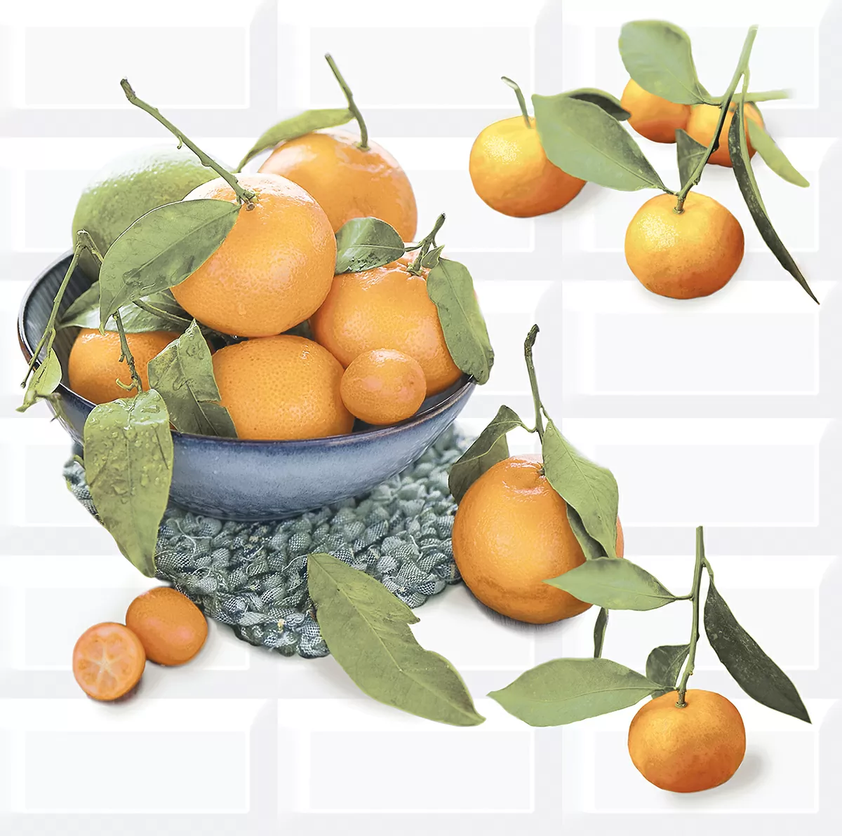 Плитка 583012024 Панно Vogue Citrus 2 40.2х40.5
