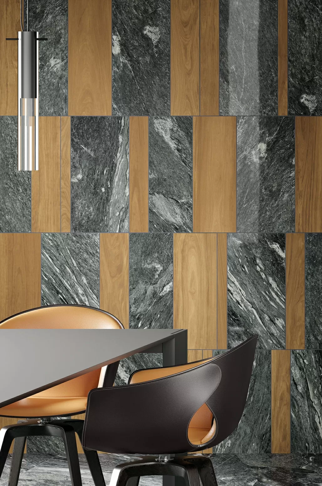 Керамогранит 610130004590 Skyfall Лариче Плинтус Пат Рет 7,2x80