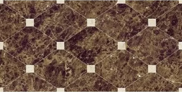 Плитка Crown Natural Marron 25x50