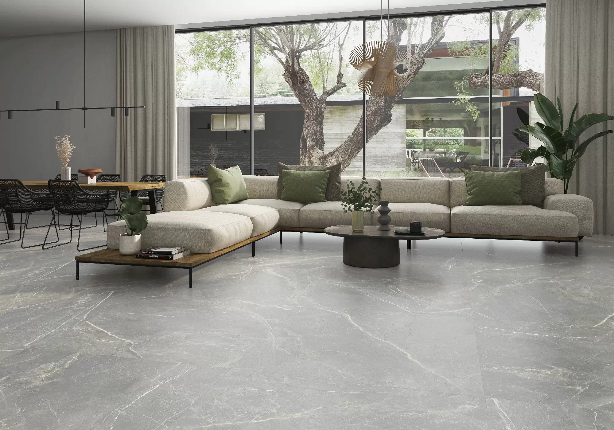 Керамогранит RLV Fior Di Bosca Sand Polished 60x120