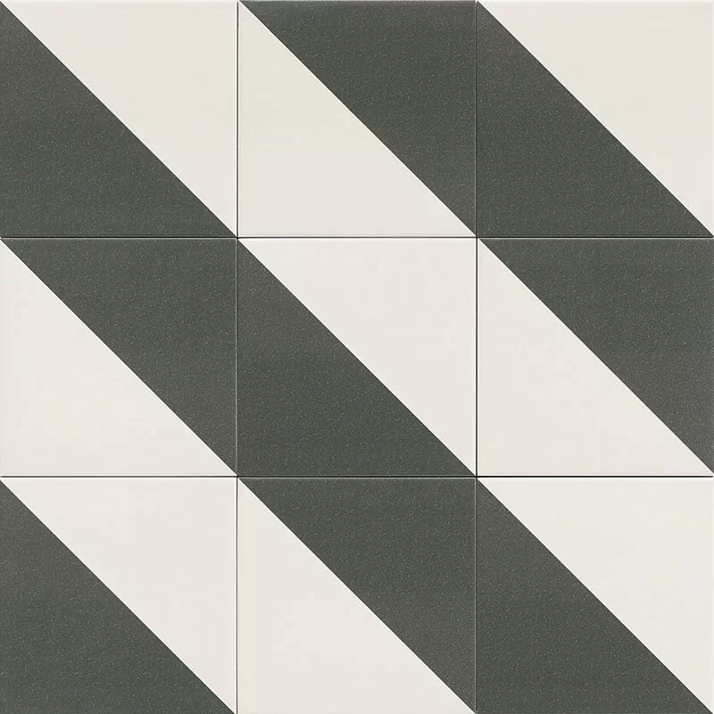 Керамогранит Fired Middle Black Mate 20x20